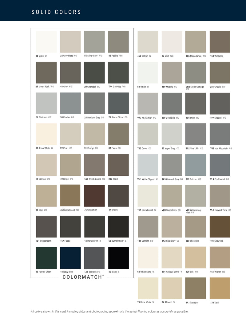 Johnsonite Solid Color Rubber