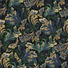 Botanical-Ridgeline Print-Shelmarc-B-609 Periwinkle-KNB Mills