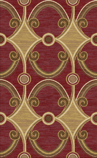 Catalyst-Ridgeline Print-Shelmarc-C-601 Burgundy-KNB Mills