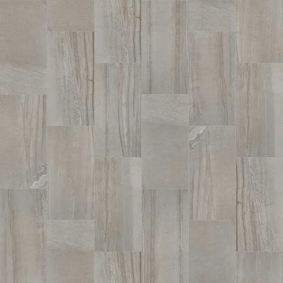 Coliseum Polished 12x24-Tile Stone-Shaw Floors-Pewter 00500-KNB Mills