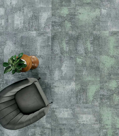 Comfortable Concrete Carpet Tile-Carpet Tile-Milliken-URP133-141-05 Chartreu Flint-KNB Mills
