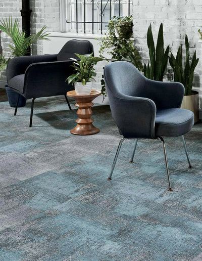 Comfortable Concrete Carpet Tile-Carpet Tile-Milliken-URP133-141-05 Chartreu Flint-KNB Mills