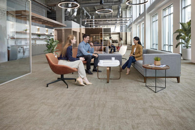 Create Balance Carpet Tile-Carpet Tile-Tarkett-Collaborative Collection-Candid-KNB Mills