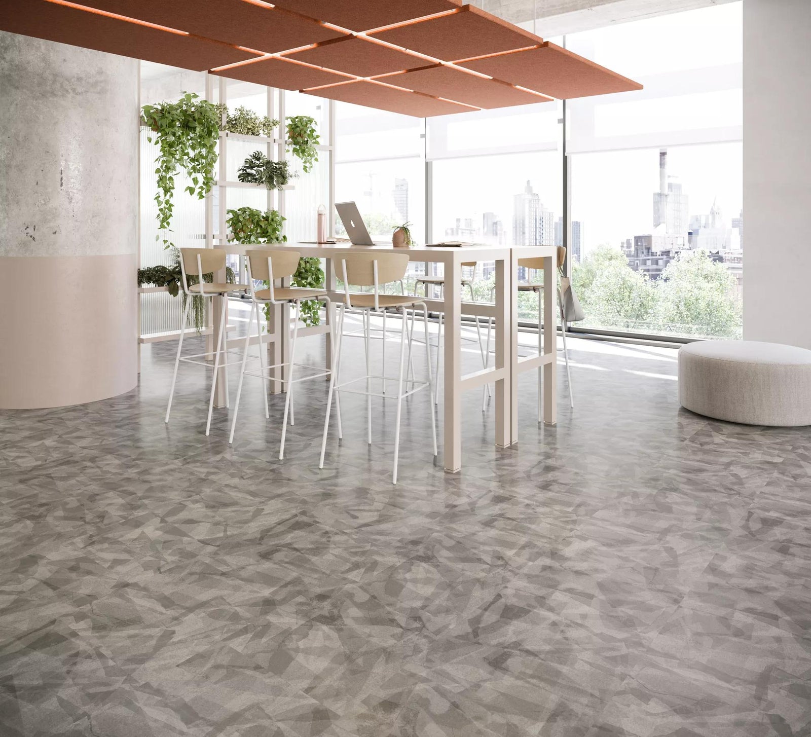 Create Emphasis-Luxury Vinyl Tile-Tarkett-Collaborative Collection-Adapt-KNB Mills