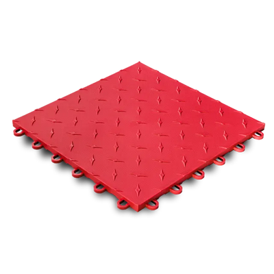 Diamondtrax 12-Series-Garage Tiles-Swisstrax-Racing Red-KNB Mills