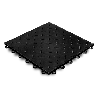 Diamondtrax 12-Series-Garage Tiles-Swisstrax-Jet Black-KNB Mills