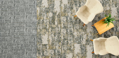 Grain & Bias Carpet Tile-Carpet Tile-Milliken-Needlework 1-KNB Mills