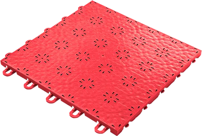 IceCourt- Compete-Sport Floor-IceCourt-Bright Red-KNB Mills