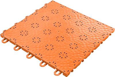 IceCourt- Compete-Sport Floor-IceCourt-Orange-KNB Mills