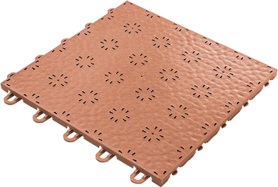 IceCourt- Compete-Sport Floor-IceCourt-Rust Red-KNB Mills