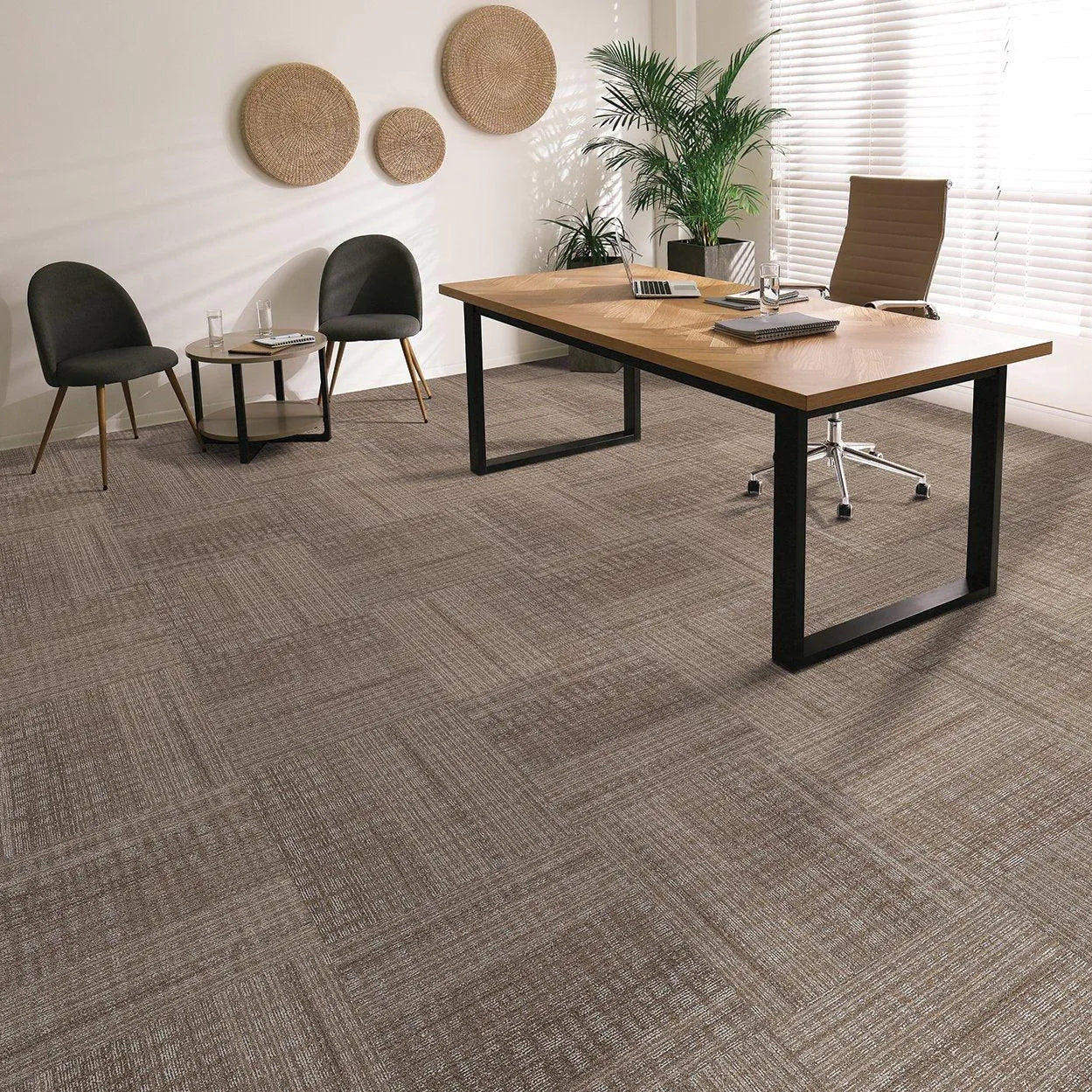 Invincible Carpet Tile-Carpet Tile-Next Floor-Invincible 851 006-KNB Mills