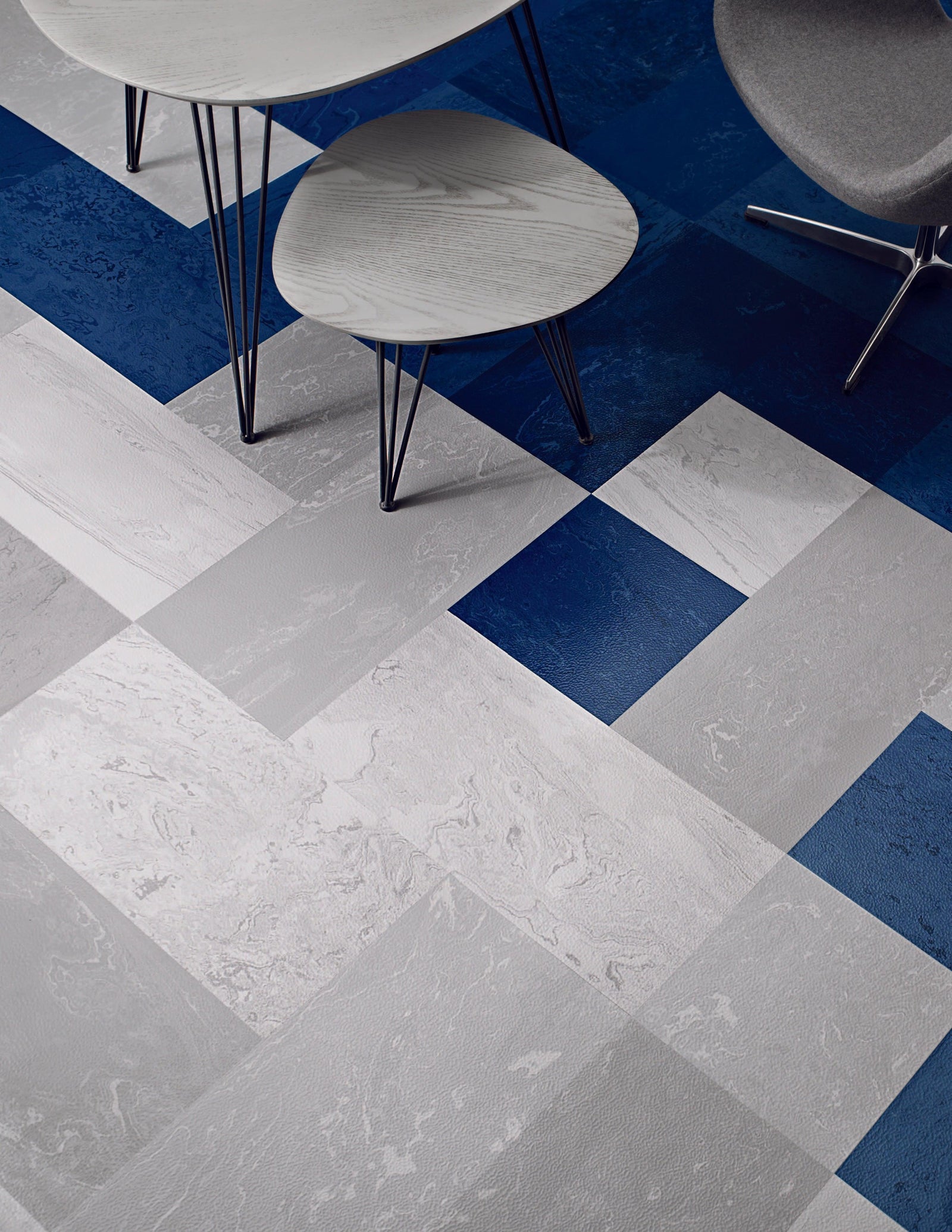 Johnsonite Mesto Configurations Tile-Rubber Tile-Tarkett-After Midnight Dark-KNB Mills