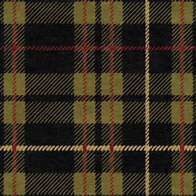 Kilted Plaid-Ridgeline Print-Shelmarc-KP-801 Olive Green-KNB Mills