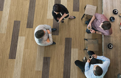 Laterals-Luxury Vinyl Tile-Milliken-LAT206 Sandline-KNB Mills