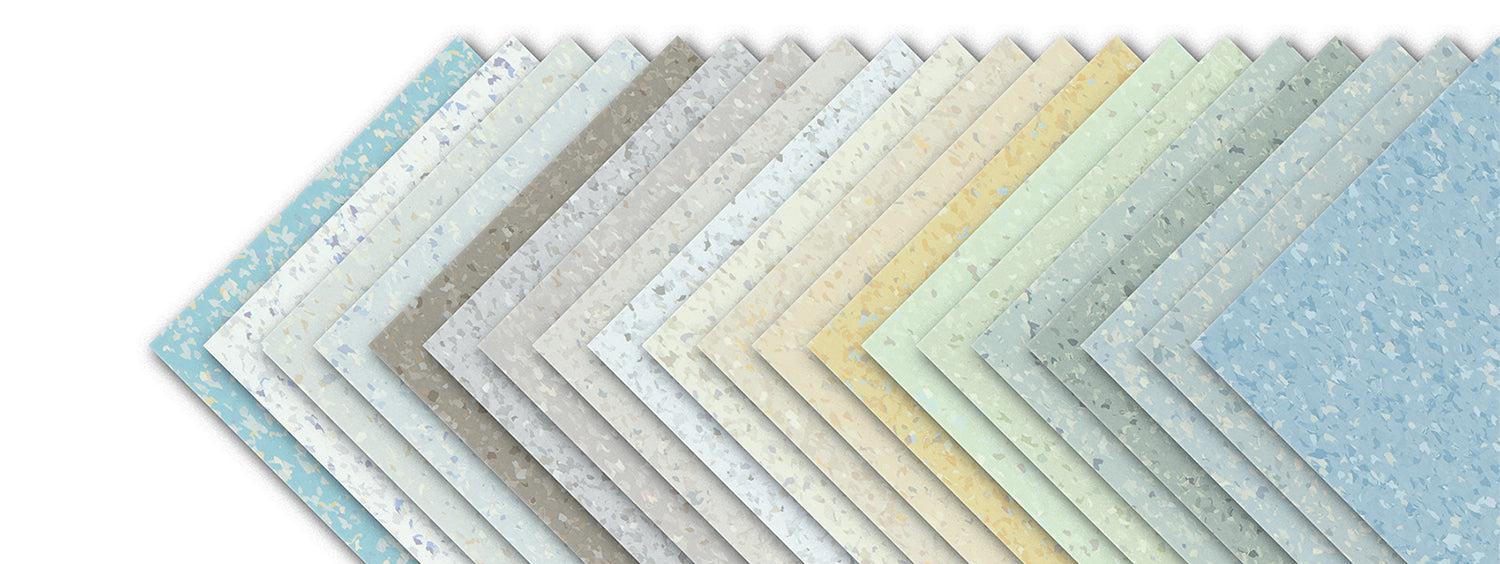 Patterned Homogenous Sheet Flooring Tagged