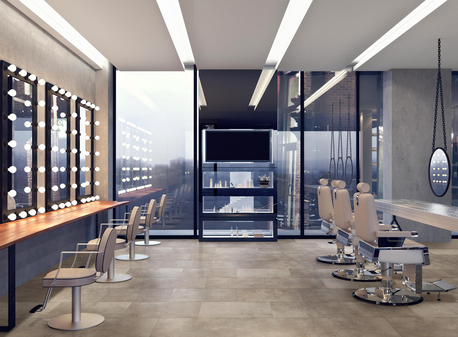 Nod to Nature Individuality-Luxury Vinyl Tile-HartCo-Forecast Rain-KNB Mills