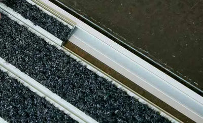 OBEX Bar Entrance Flooring-Entrance Flooring-Milliken-CUTX Grey-KNB Mills
