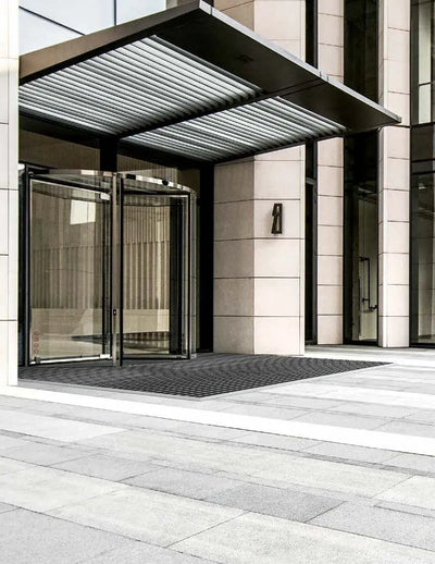 OBEX Bar Entrance Flooring-Entrance Flooring-Milliken-CUTX Grey-KNB Mills