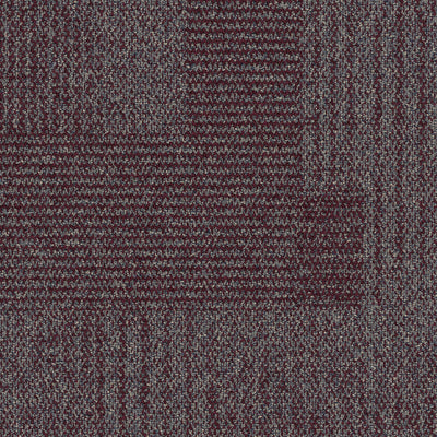 Open Road-Carpet Tile-Interface-Come and Go™ Bordeaux-KNB Mills