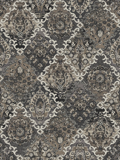 Persian Star-Ridgeline Print-Shelmarc-Grayscale-KNB Mills