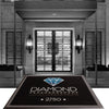 Piazza Swatches-Logo Mats/Rugs-Niche Graphics-Black Cherry-KNB Mills