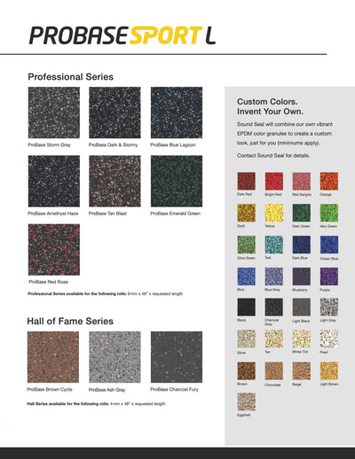 ProBase Sport - Large-Sport Floor-Sound Seal-KNB Mills