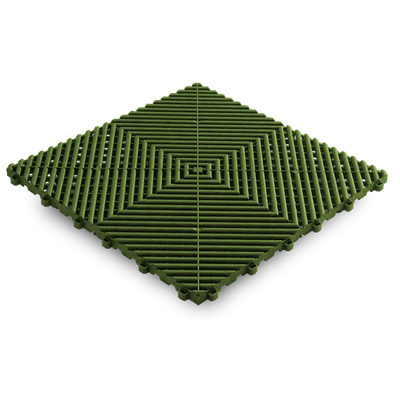 Ribtrax Pro-Garage Tiles-Swisstrax-Turf Green-KNB Mills