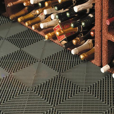 Ribtrax Smooth 12-Series-Garage Tiles-Swisstrax-KNB Mills