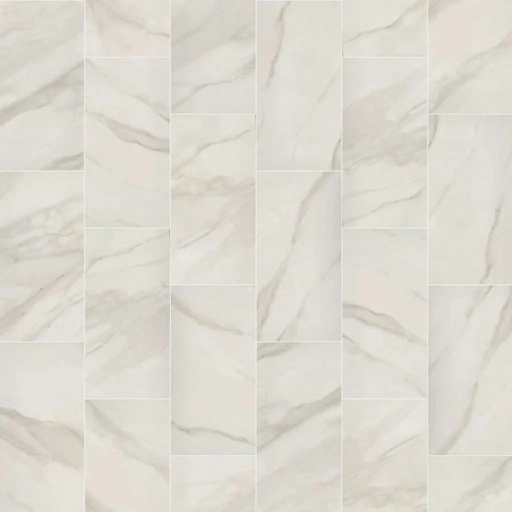 Serene Polished 12x24-Tile Stone-Shaw Floors-Bianco Covelano 00150-KNB Mills