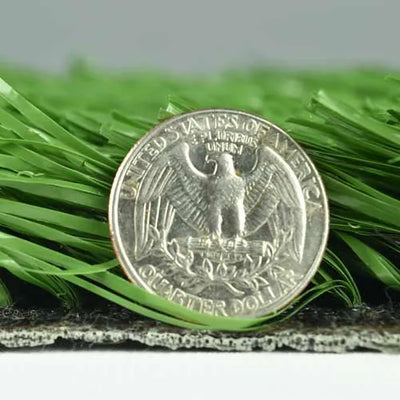 Sof Step Premium-Synthetic Grass Turf-GrassTex-G-Field Green-Silverback- Perforated-1 ¾"-KNB Mills