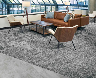 Stereovision Carpet Tile-Carpet Tile-Milliken-LWV118 Vectograph-KNB Mills