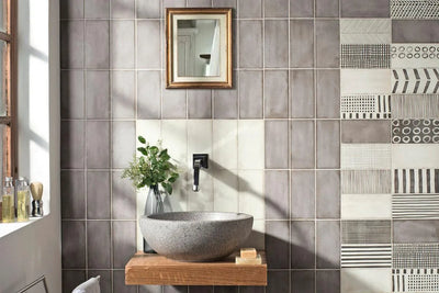 Terra Matte-Ceramic Tile-FlorStar-4" x 8"-FS- Beige-KNB Mills