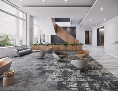 Tundra Flower-Carpet Tile-Tarkett-Carpet Tile-Arid Plains-KNB Mills